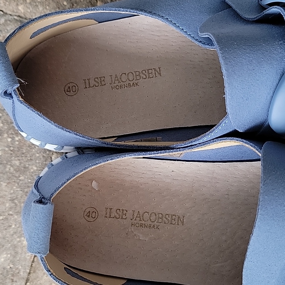 Ilse Jacobsen Women's Tulip Loafers Color Is Light Regatta Sz 40 - Picture 13 of 13